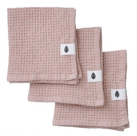 Vaffelmønster kluter 3 pk nude Bungalow