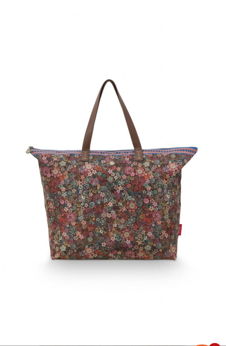 Tote bag tutti i fiori pink PIP STUDIO