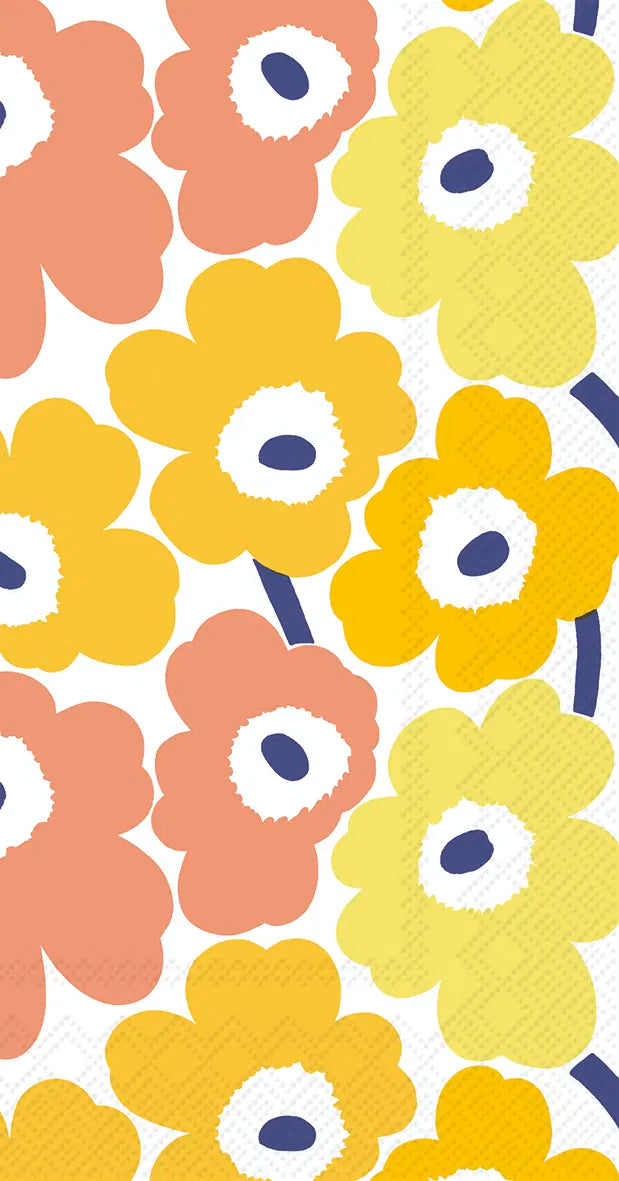 Buffet serviett Marimekko Mini Unikko Yellow IHR