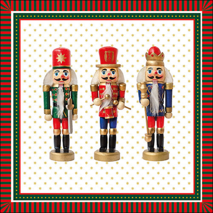 Serviett lunsj Three nutcrackers Ambiente