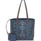 Shopper veske Medium Kyoto Festival Indigo Blue  PIP STUDIO