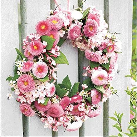 Serviett lunsj wreath of bellies rose Ambiente