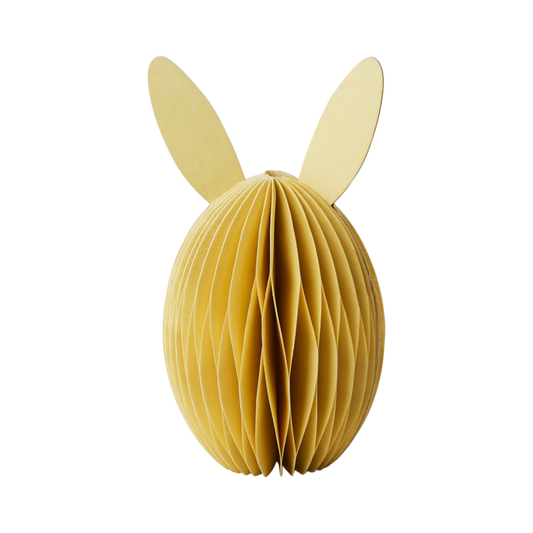 Papirpynt bunny 12 cm gul  Affari