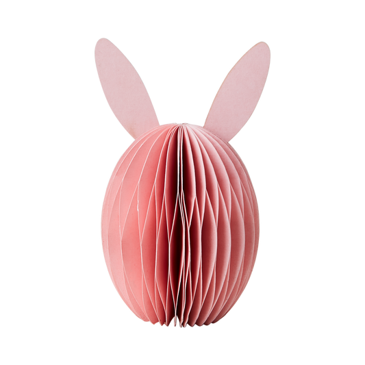 Papirpynt bunny 12 cm rosa Affari