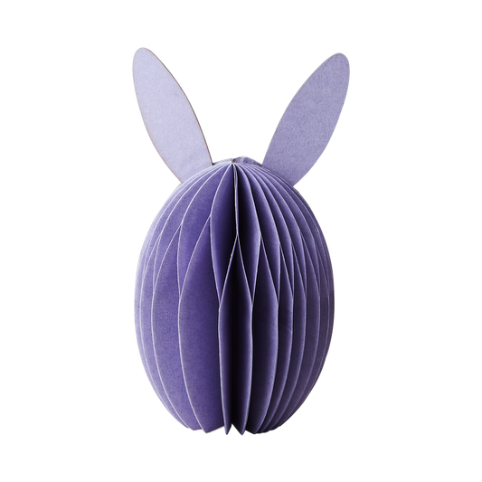 Papirpynt bunny 12 cm lilla Affari