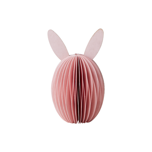 Papirpynt bunny 8 cm rosa Affari