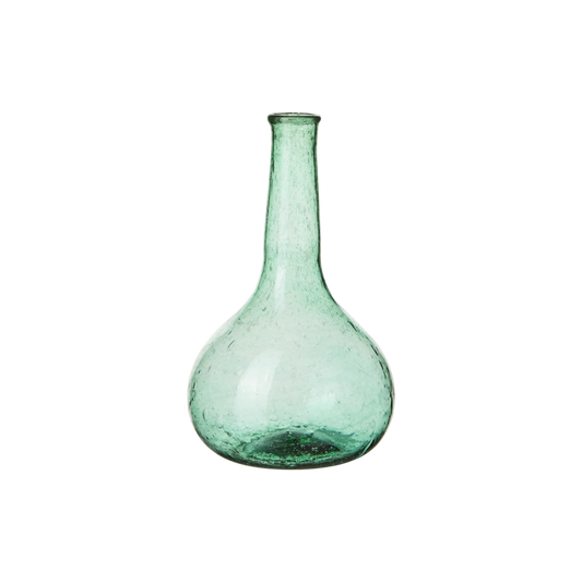 Glass vase Violetta mint Affari