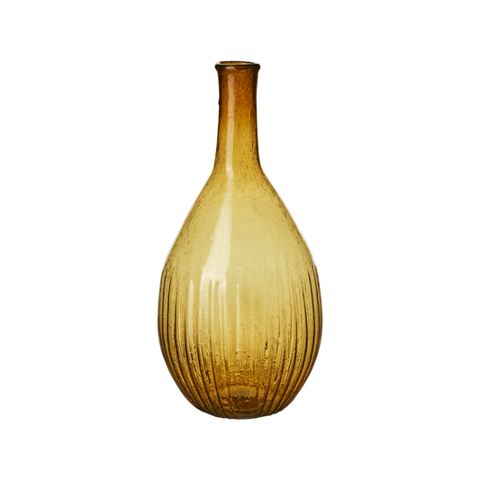 Glass vase Violetta brun Affari