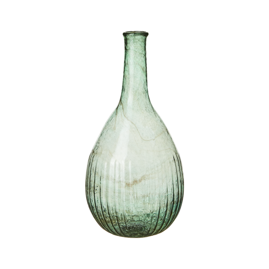 Glass vase Violetta mint Affari