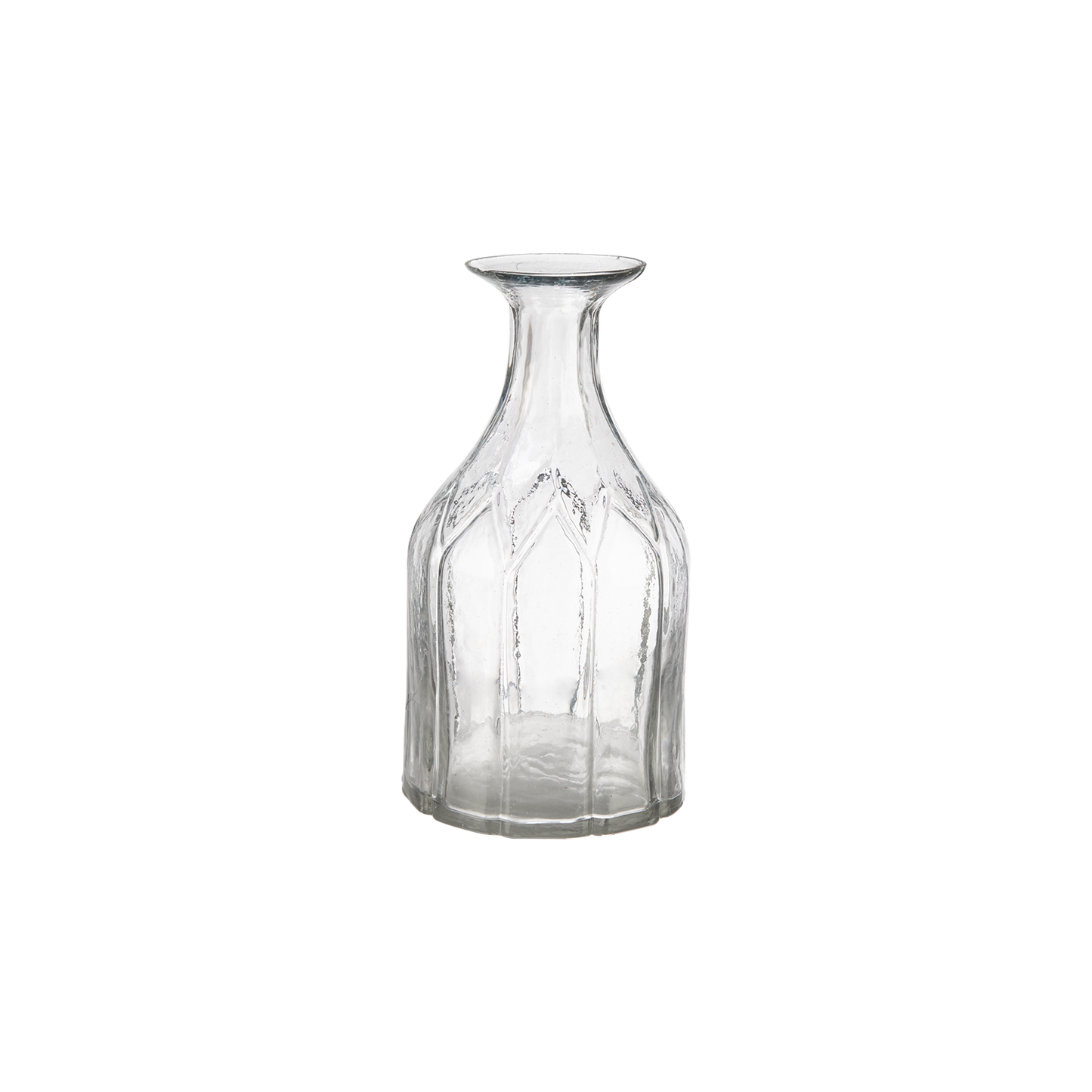 Glass vase flaske 16 cm Affari