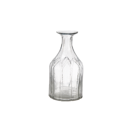 Glass vase flaske 16 cm Affari