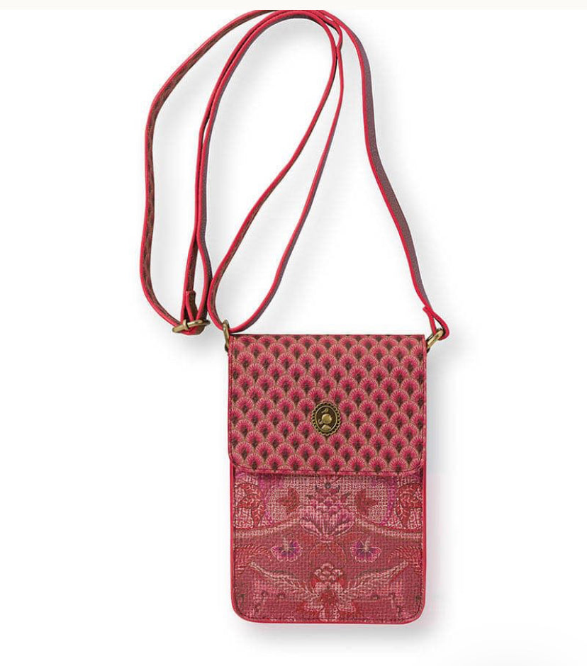 Phone bag Kyoto Festival Dark Pink PIP STUDIO