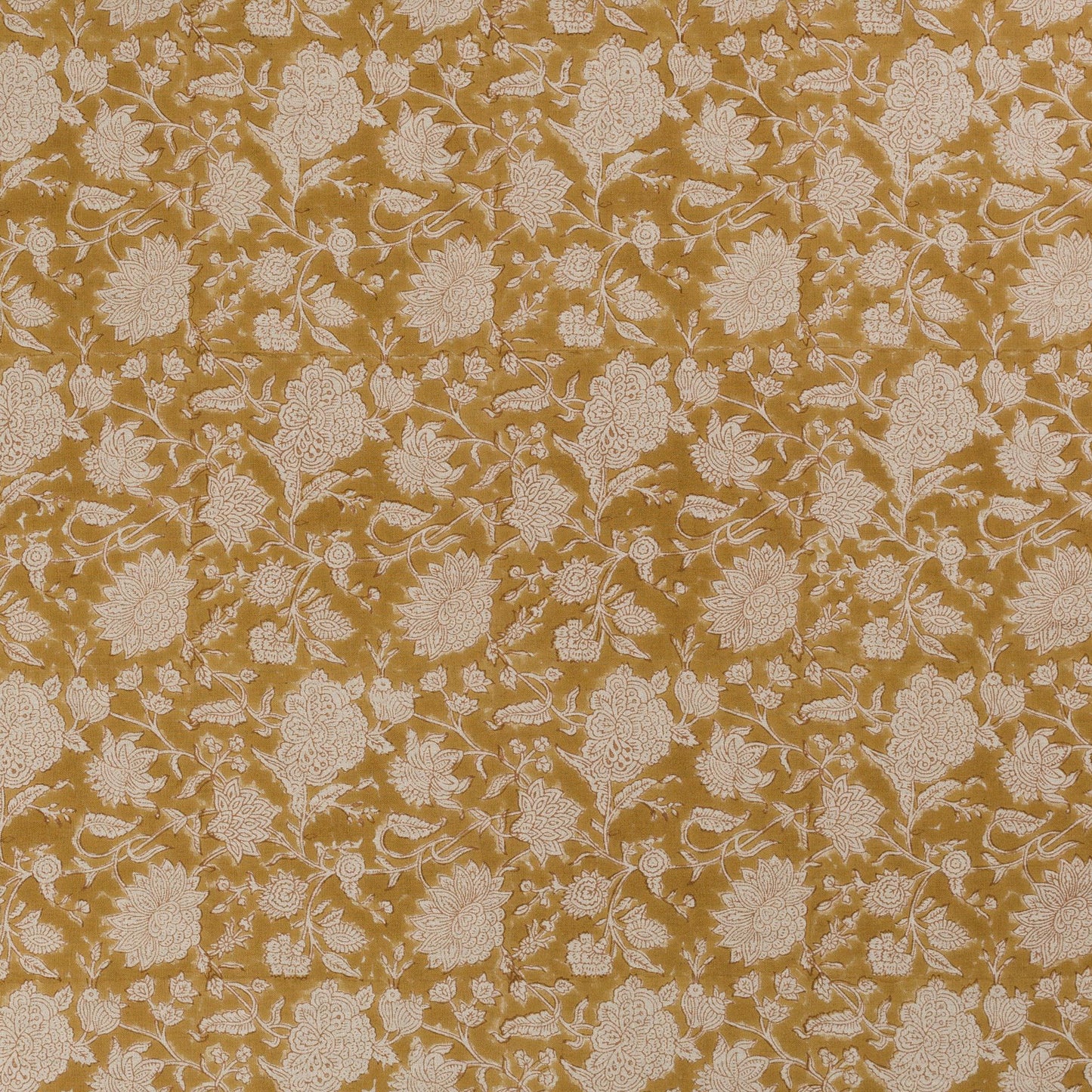 Duk lin Indian Rose Ochre - rund 220cm Chamois