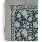 Duk lin Indian Rose - Denim Blue - 170x270cm Chamois