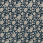 Duk lin Indian Rose - Denim Blue - 170x270cm Chamois