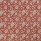 Duk lin Indian Rose - Terracotta - 150x230cm Chamois