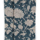 Duk lin Indian Rose - Denim Blue - 170x270cm Chamois