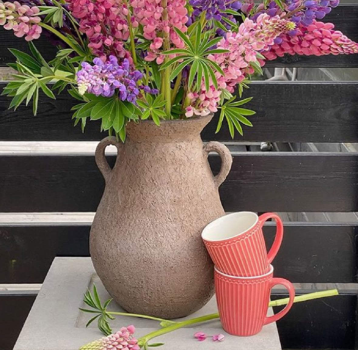 Latte kopp Alice coral Greengate