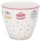Latte kopp Madelyn white Greengate