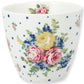 Latte kopp Laura hvit Greengate