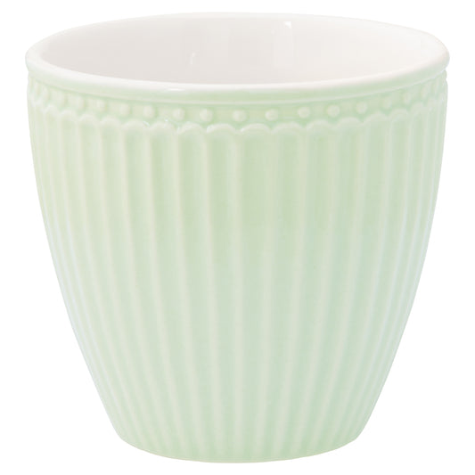 Latte kopp Alice pale green lys grønn Greengate