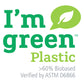 Hinza veske stor Aqua - Green Plastic