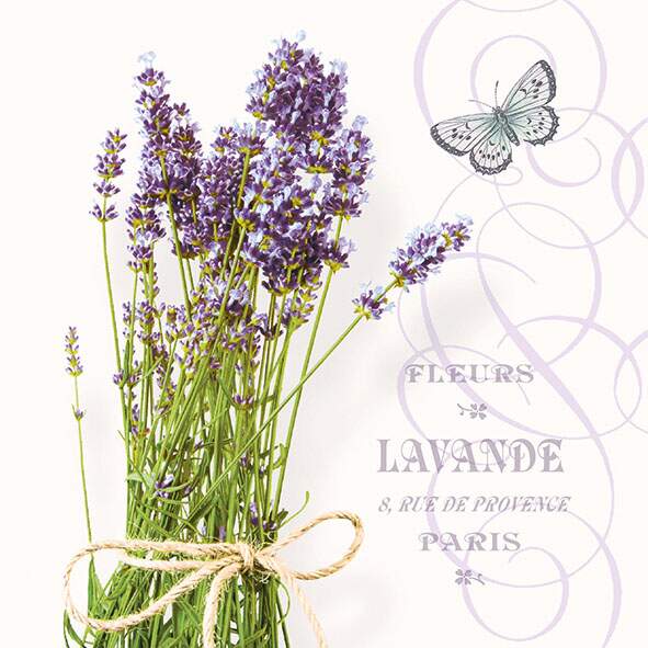 Lommetørkler lavendel