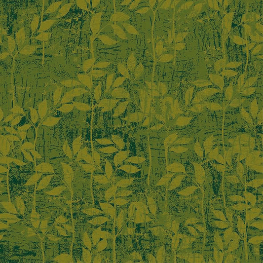 Serviett lunsj leaves pattern green Ambiente