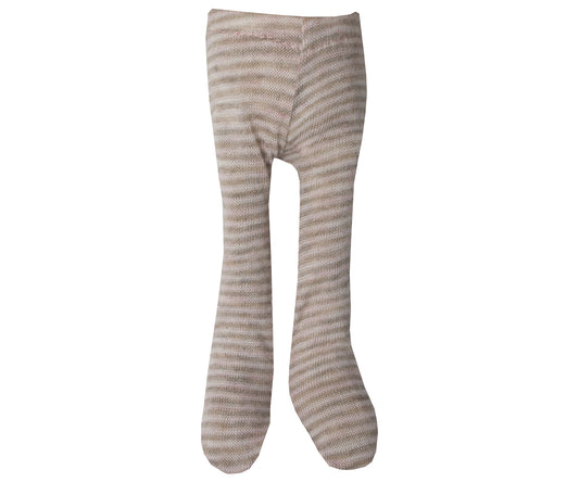 Maileg klær maxi strømpe bukse rosa grå