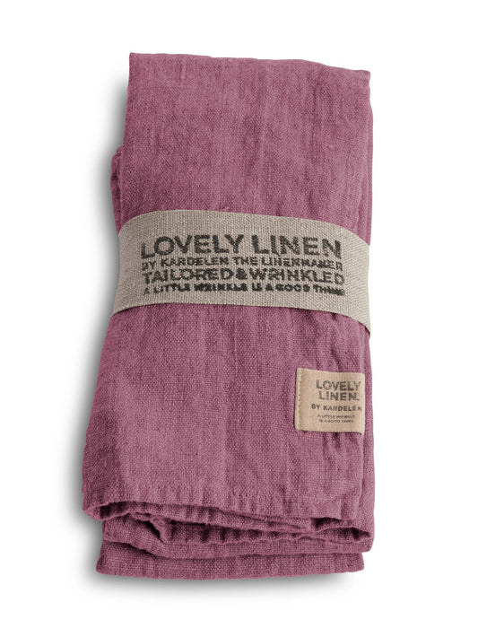 Linservietter old rose Lovely linen