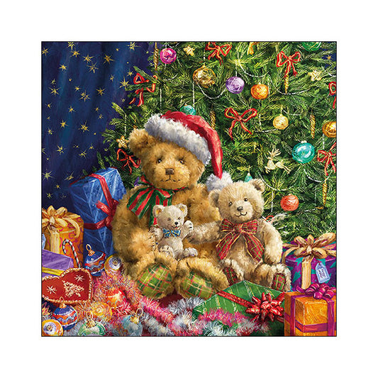 Serviett lunsj X-mas bears Ambiente