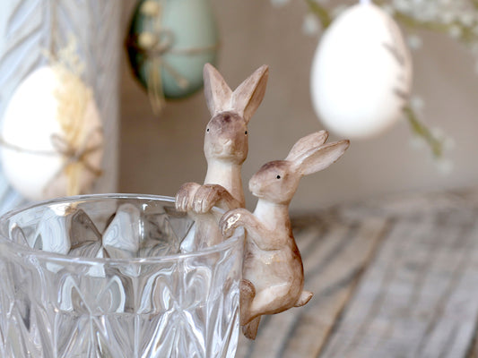 Hare som henges til pynt på glasset Chic Antique