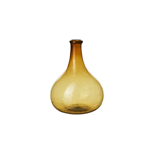 Glass vase Violetta brun Amber Affari