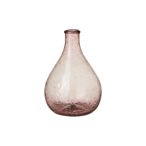 Glass vase Violetta rosa lavendel Affari