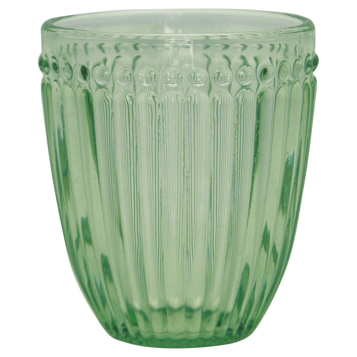 Vannglass grønn Greengate