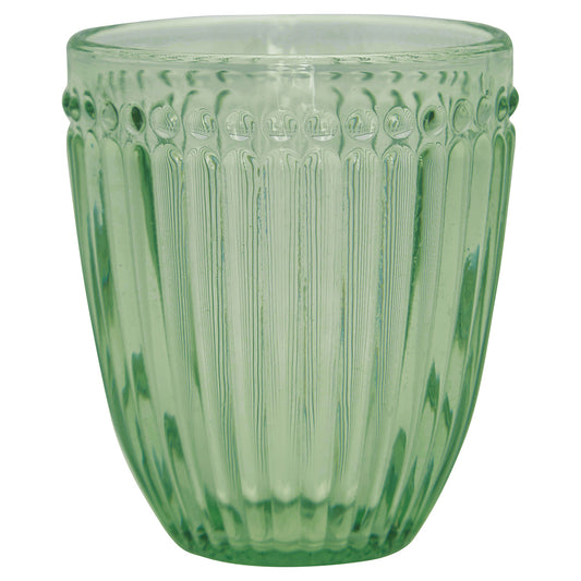 Vannglass grønn Greengate