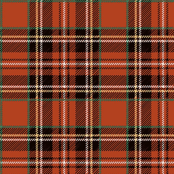 Serviett lunsj Scottish brown Ambiente