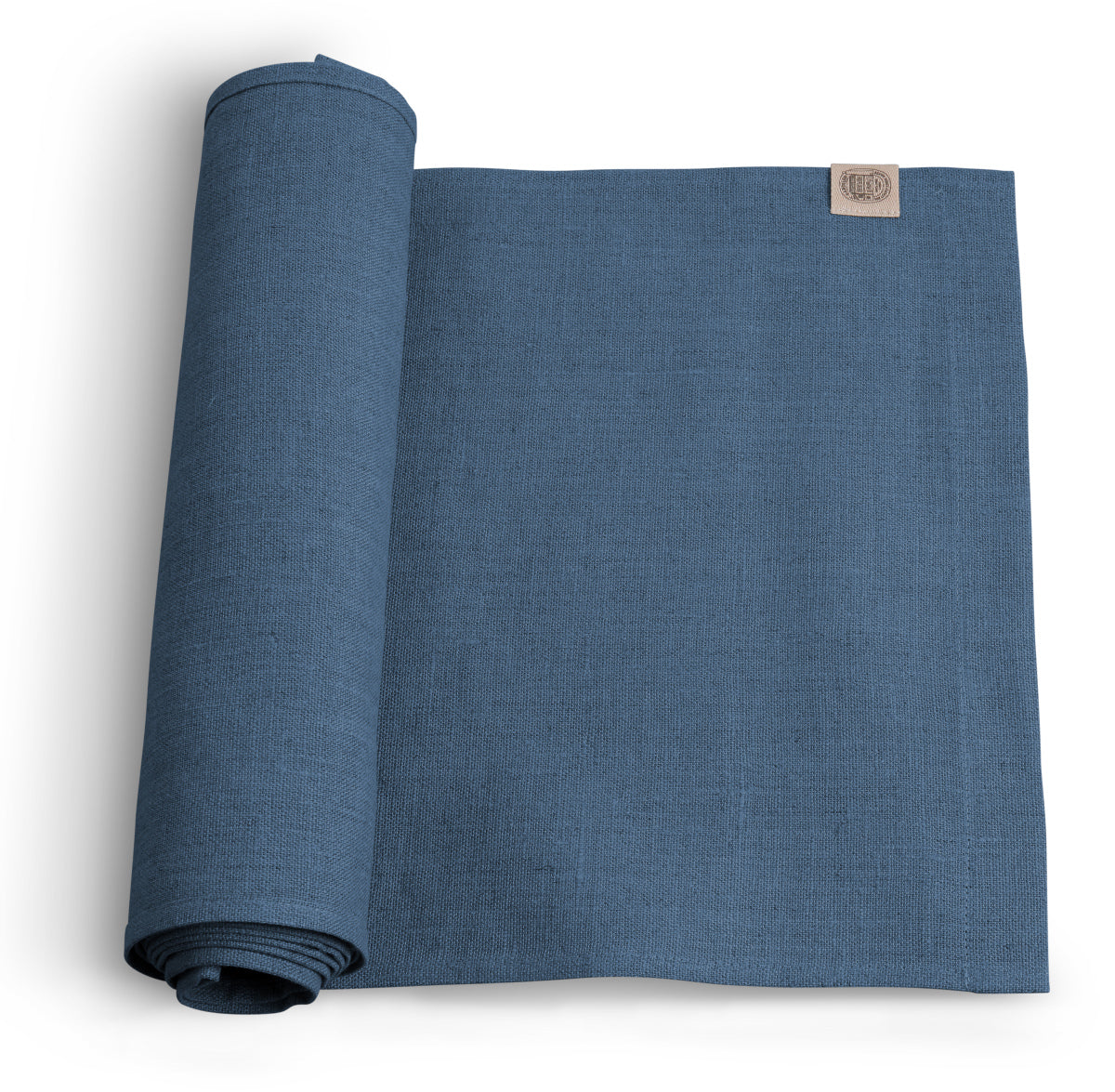 Løper classic lin jeans blå 47x150 1 igjen Lovely linen