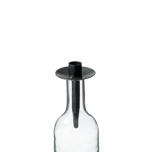 Lysholder flaske Bruka Design