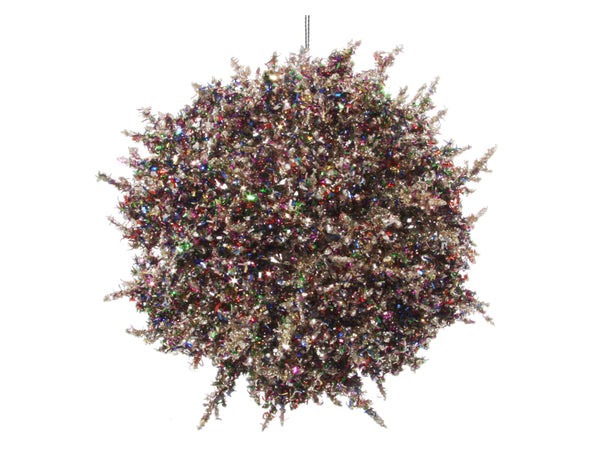 Julekule stor glitter ball busk 18 cm Shishi